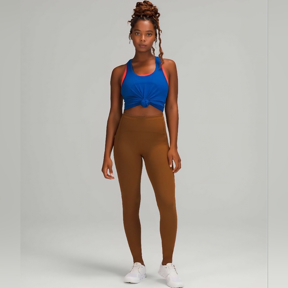🍋lululemon Swift Speed High-Rise Tight 28" In Copper Brown. Size 8. #W5EI1S - Picture 2 of 6
